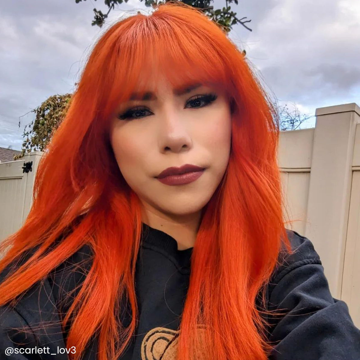 ARCTIC FOX Ginger Flare hair dye cream formula close-up