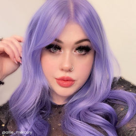 ARCTIC FOX Girls Night semi-permanent hair colour application on hair
