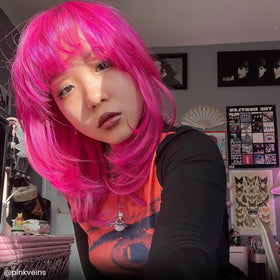 ARCTIC FOX hair dye application on hair