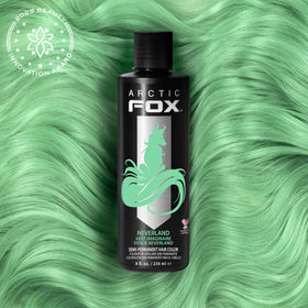 ARCTIC FOX hair dye bottle with mint green colour