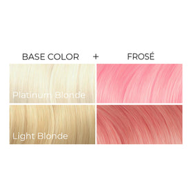 ARCTIC FOX hair dye Frose 2 x 8 oz bottles side view