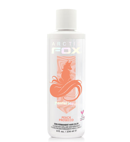ARCTIC FOX Hair Dye Peach Prosecco front view with packaging