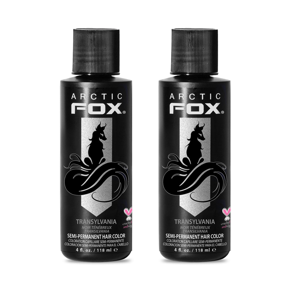 ARCTIC FOX Hair Dye Transylvania 4 oz bottle front view