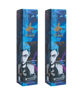 ARCTIC FOX Jinx Hair Dye 5.6 oz blue tubes front view