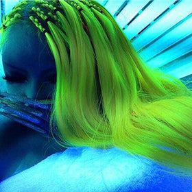 ARCTIC FOX Neon Moon hair dye ingredients list on the bottle