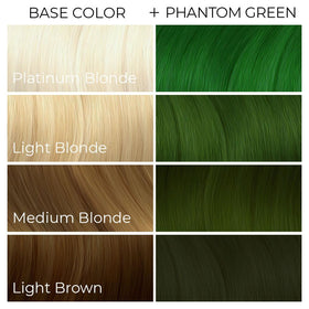 ARCTIC FOX Phantom Green hair dye close-up