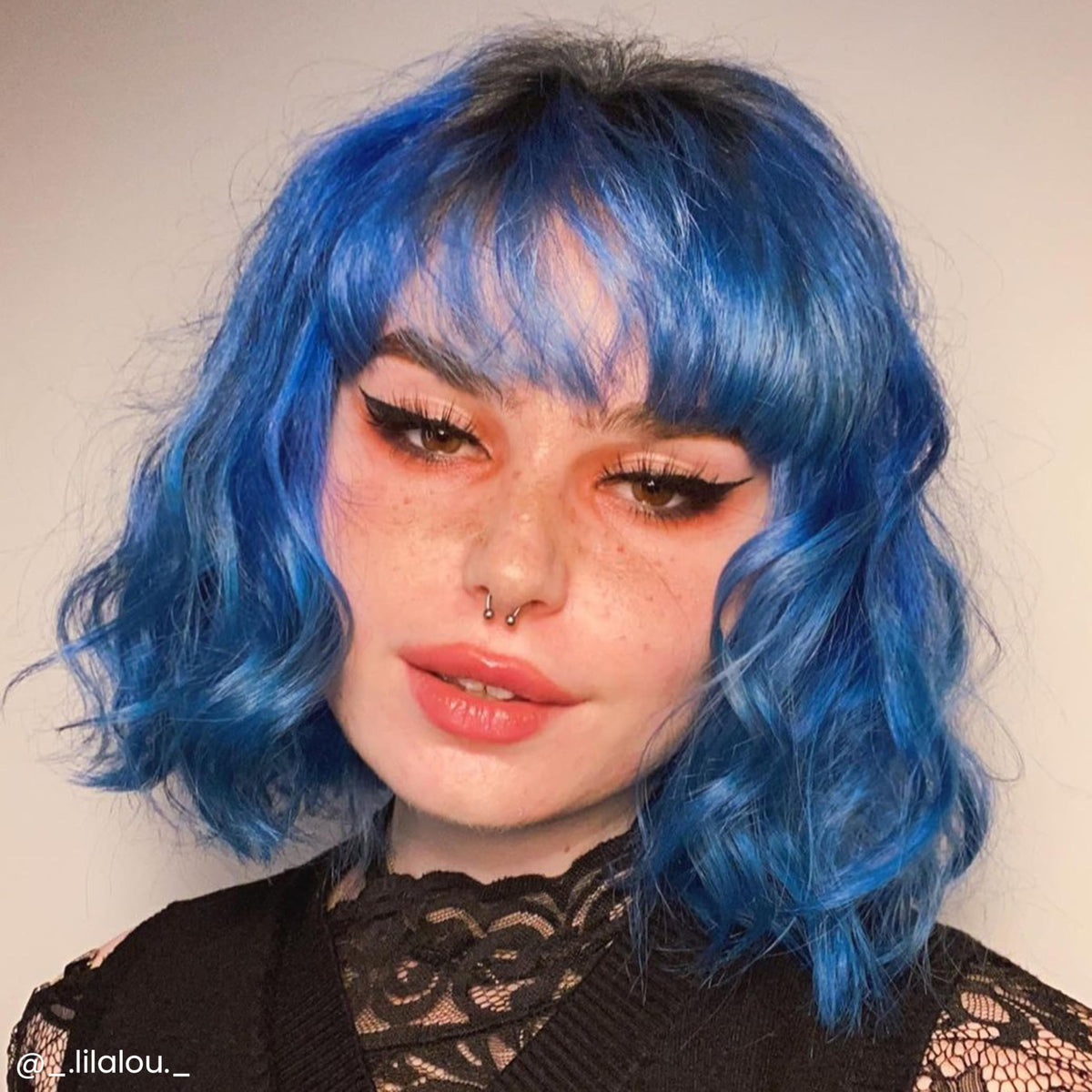 ARCTIC FOX Poseidon hair dye side view showing cream texture