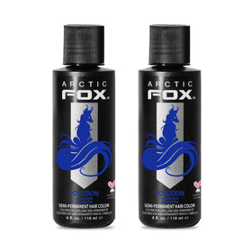 ARCTIC FOX Poseidon semi-permanent hair dye front view of packaging