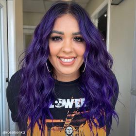 ARCTIC FOX Purple AF dye mixed with other shades