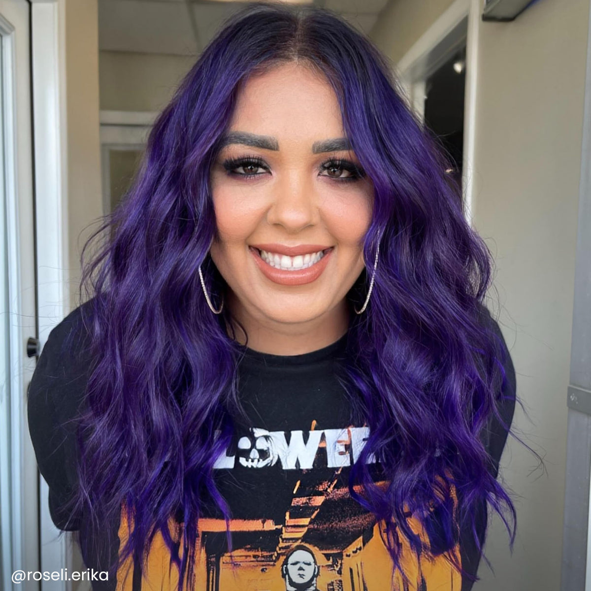 ARCTIC FOX Purple AF hair dye texture close-up