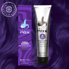 ARCTIC FOX Purple Madness hair dye cream texture
