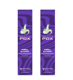 ARCTIC FOX Purple Madness Semi-Permanent Hair Colour front view