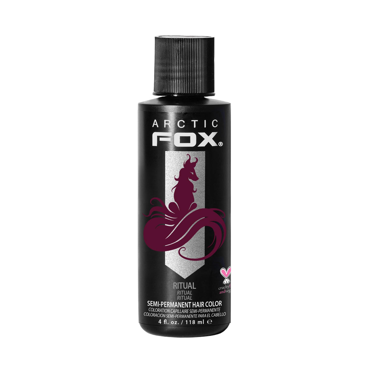ARCTIC FOX Ritual Semi-Permanent Hair Colour front view, 4 fl oz
