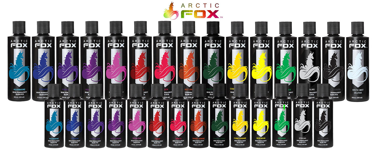 ARCTIC FOX Semi-Permanent Dye Sterling cream texture close-up