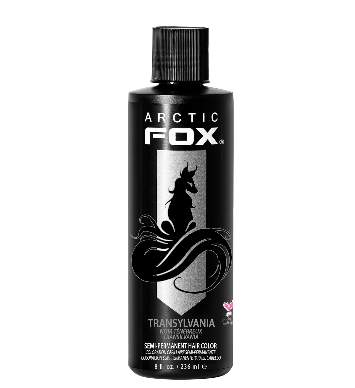 ARCTIC FOX Semi-Permanent Hair Color Transylvania front view 8 fl oz