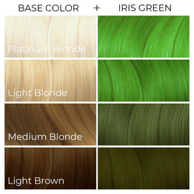 ARCTIC FOX Semi-Permanent Hair Colour Iris Green ingredients list