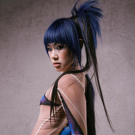 ARCTIC FOX Semi Permanent Hair Dye Caitlyn navy blue cream texture