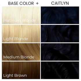 ARCTIC FOX Semi Permanent Hair Dye Caitlyn navy blue tubes side view