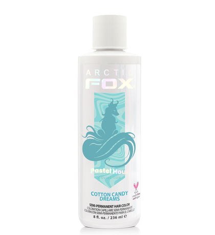 ARCTIC FOX Semi-Permanent Hair Dye Cotton Candy Dreams front view
