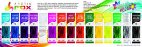 ARCTIC FOX Semi-Permanent Hair Dye packaging with ingredients