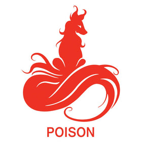 ARCTIC FOX Semi-Permanent Hair Dye Poison vibrant red shade