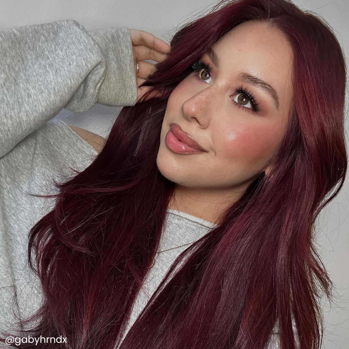 ARCTIC FOX Semi-Permanent Hair Dye Ritual Burgundy back view