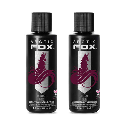 ARCTIC FOX Semi-Permanent Hair Dye Ritual Burgundy front view