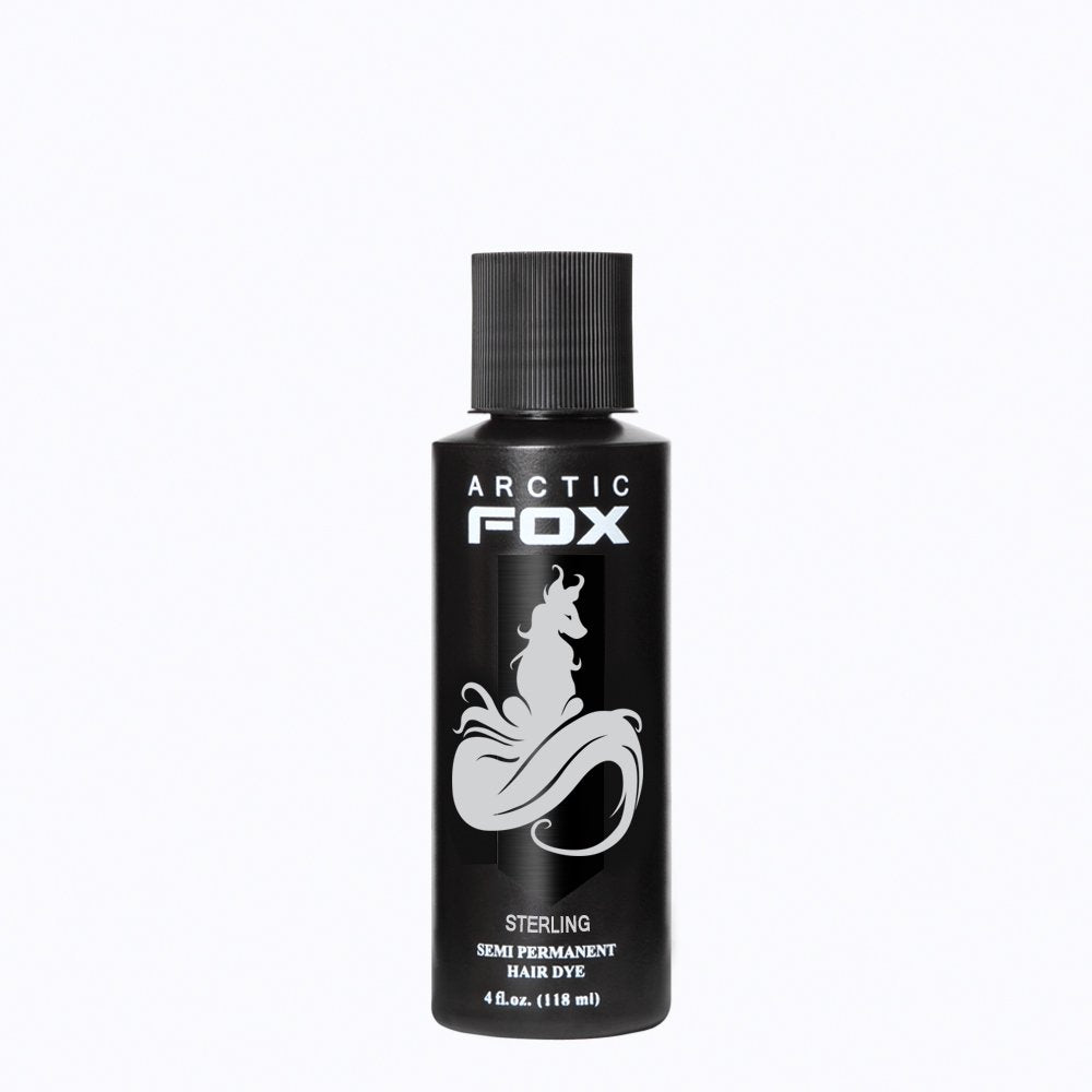 ARCTIC FOX Semi-Permanent Hair Dye Sterling 4 fl oz front view