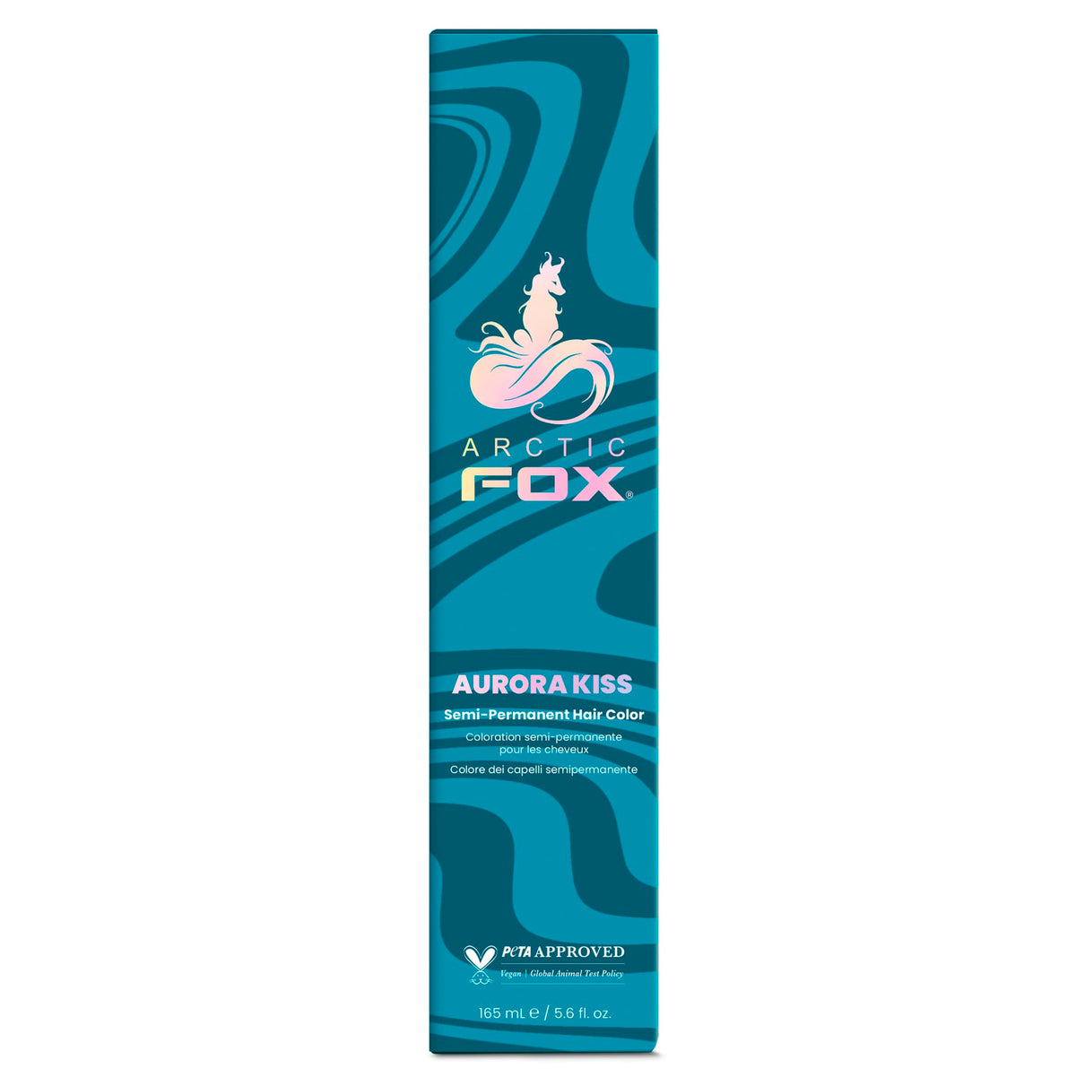 ARCTIC FOX Semi-Permanent Hair Dye Vegan Blue 5.6 oz front view