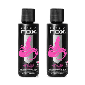 ARCTIC FOX Semi-Permanent Hair Dye Virgin Pink front view