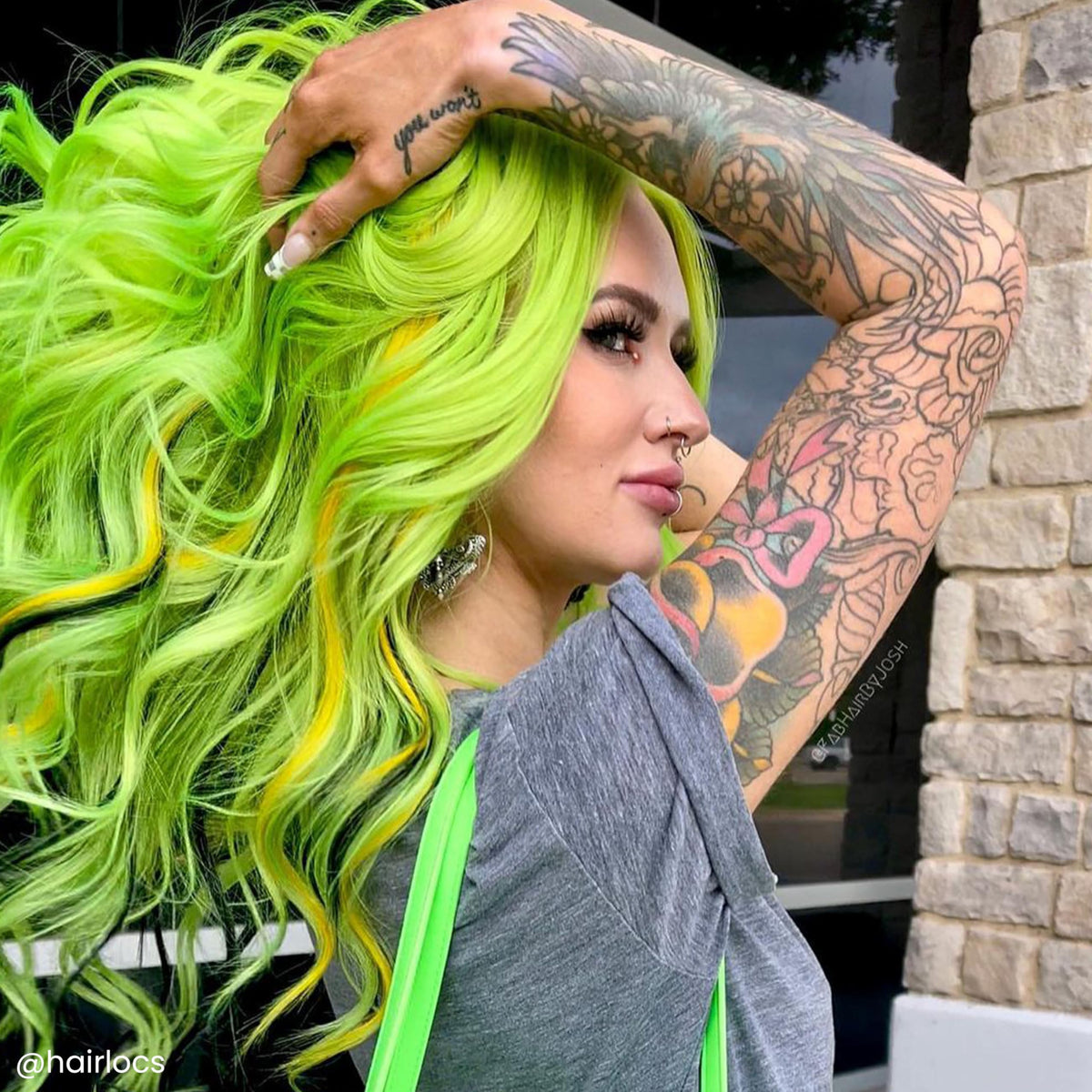 ARCTIC FOX Space Cowgirl hair dye on pre-lightened hair