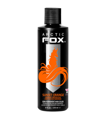 ARCTIC FOX Sunset Orange Hair Dye 8 fl oz front view