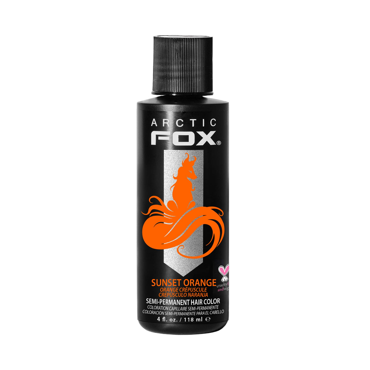 ARCTIC FOX Sunset Orange Semi-Permanent Hair Dye front view
