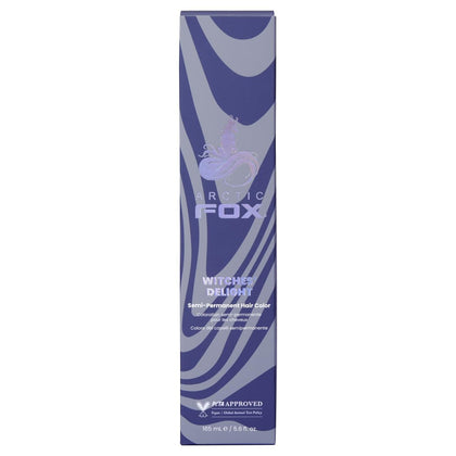 ARCTIC FOX Witches' Delight Purple Hair Dye front view 5.6 fl oz