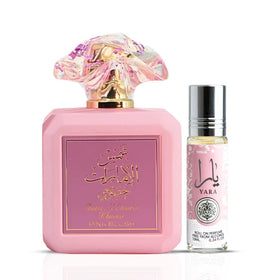 Ard Al Zaafaran Pink Blush Shams Al Emarat Khususi EDP 100ml front view