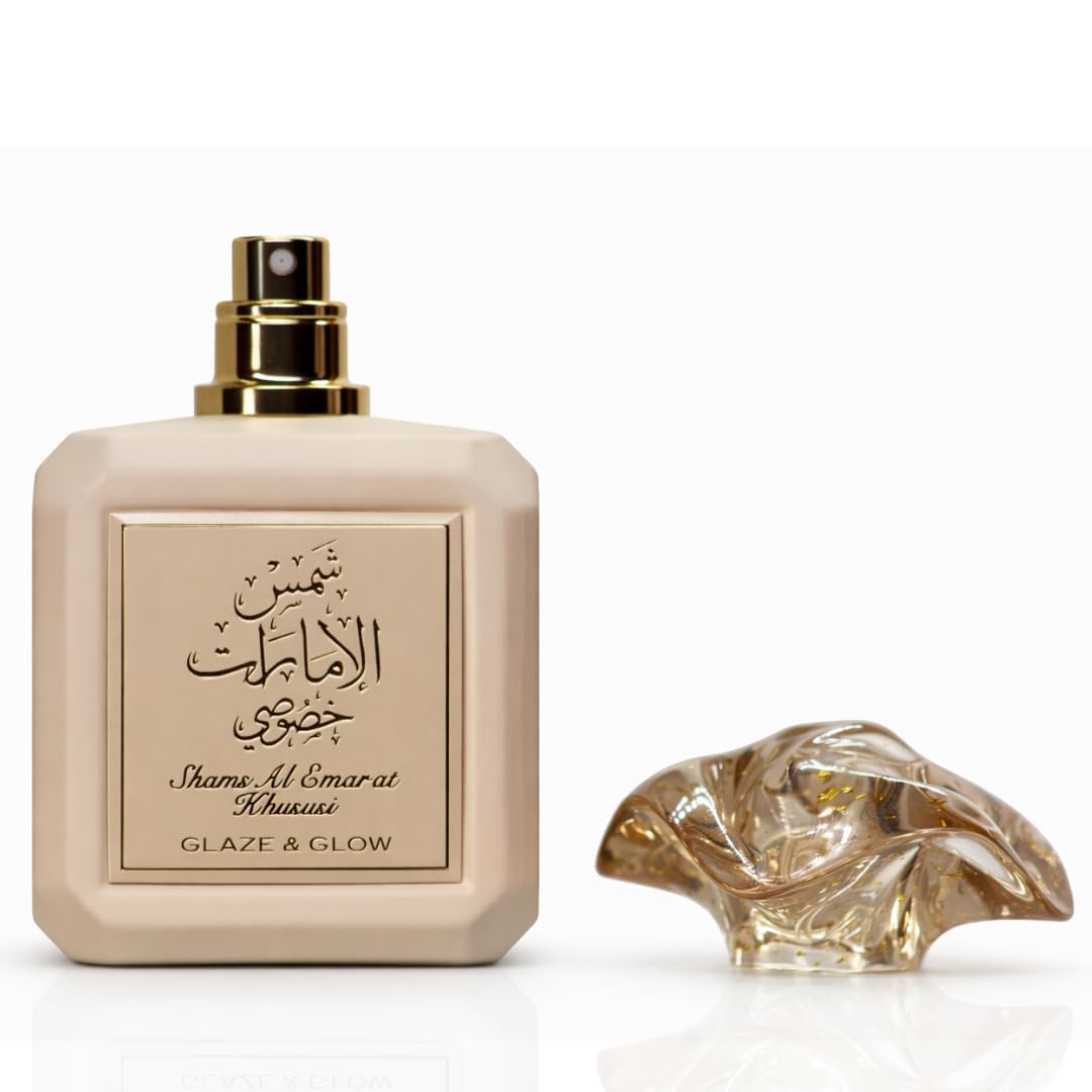 Ard al Zaafaran Shams Al Emarat Khususi Glaze & Glow bottle with cap