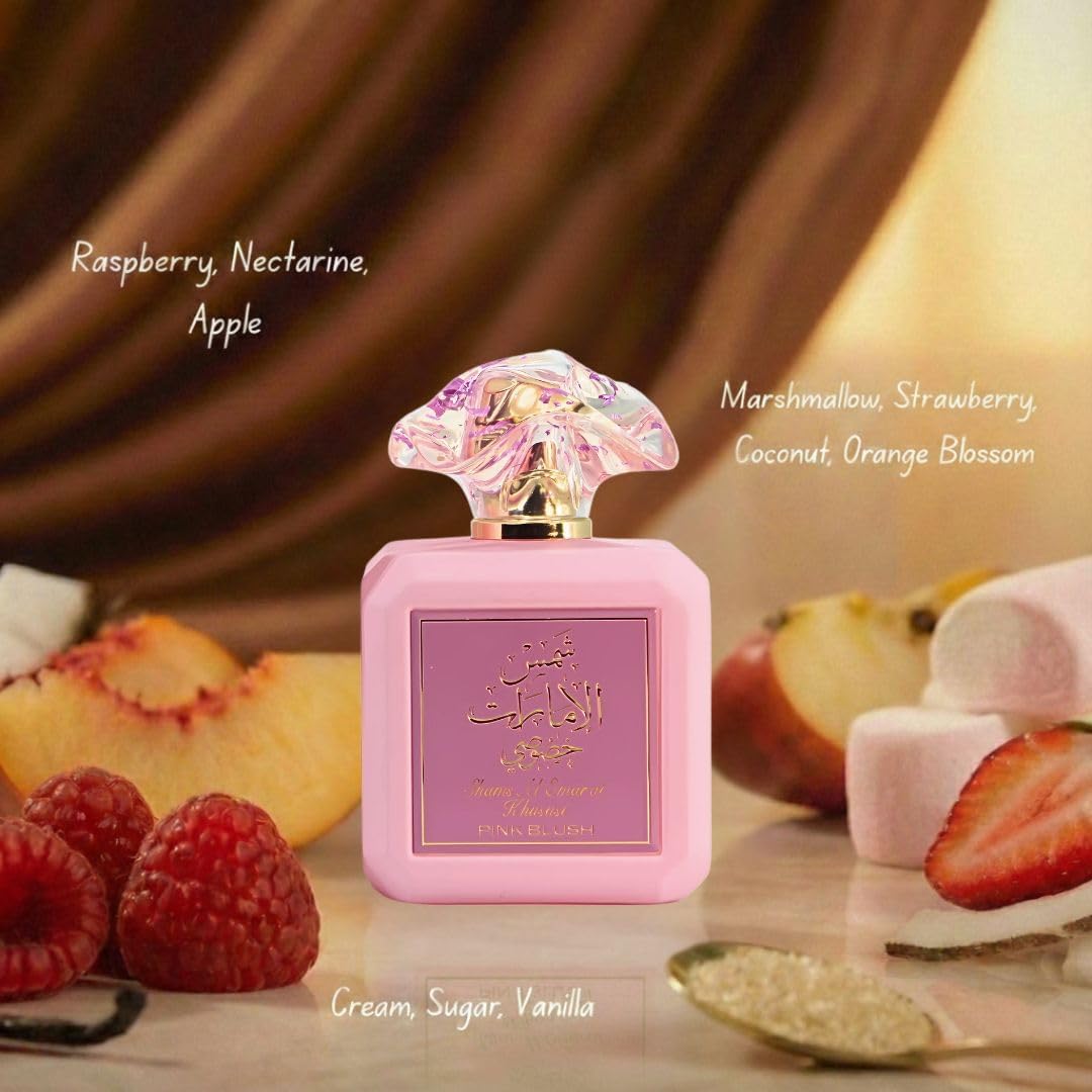 Ard Al Zaafaran Shams Al Emarat Khususi Iced Petal 100ml Eau de Parfum front view