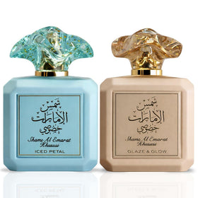 Ard Al Zaafaran Shams Al Emarat Khususi Iced Petal Eau de Parfum 100ml front view