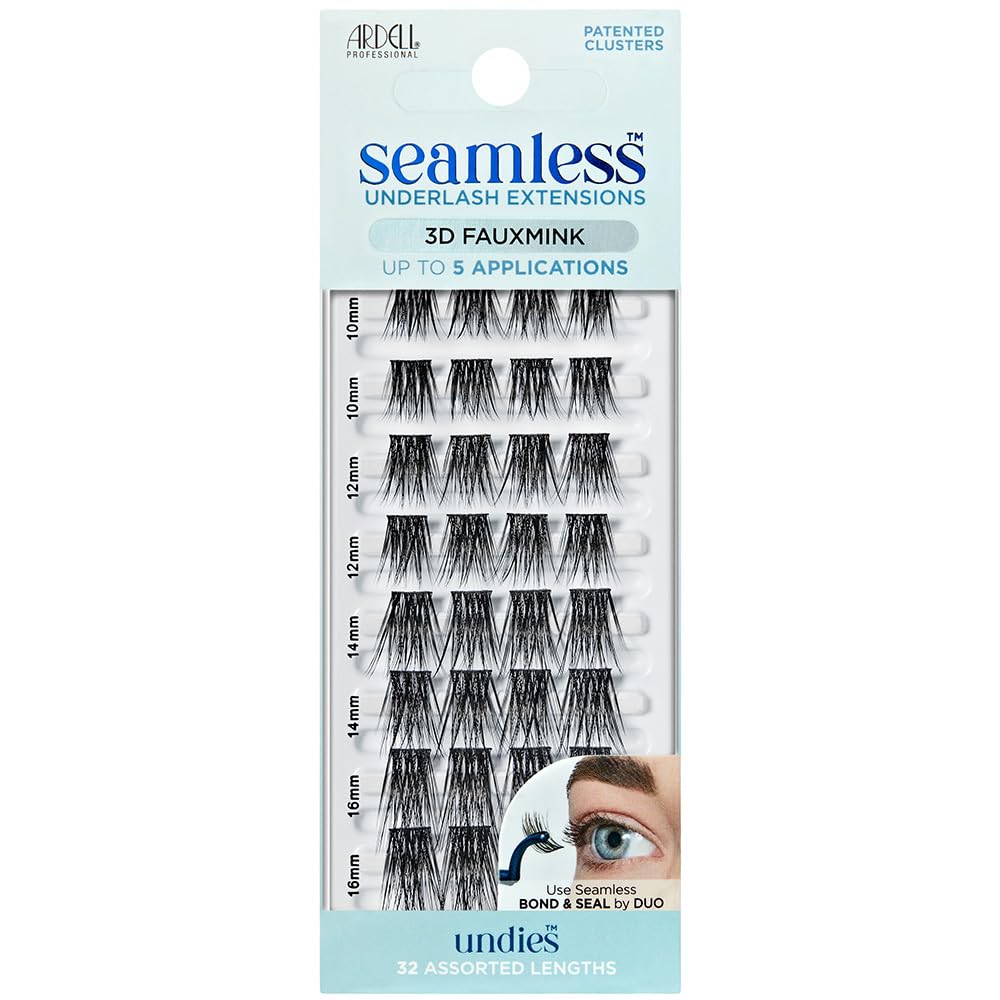 Ardell 3D Faux Mink Underlash Extensions Refill Kit front view