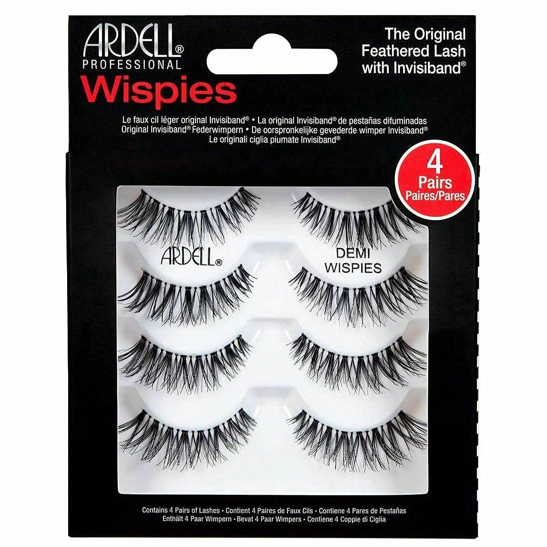Ardell Demi Wispies False Eyelashes close-up of lashes