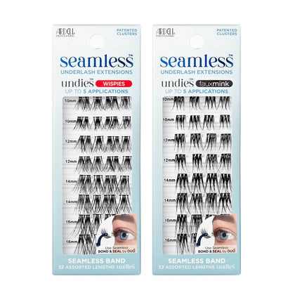 Ardell Extensions Refill Kit featuring Wispies and Faux Mink lashes