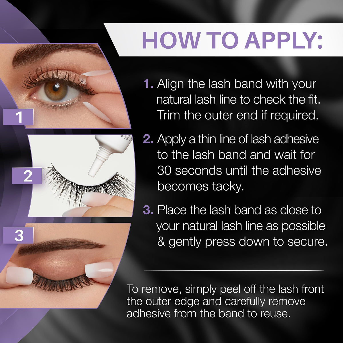 Ardell False Eyelashes Glamour Multipack 105 displayed with makeup products