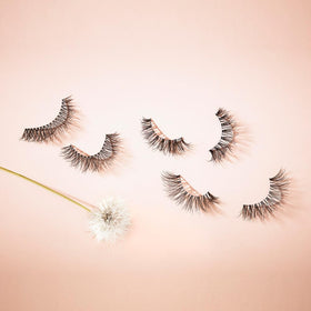 Ardell Naked Lashes 421 in hand for size reference