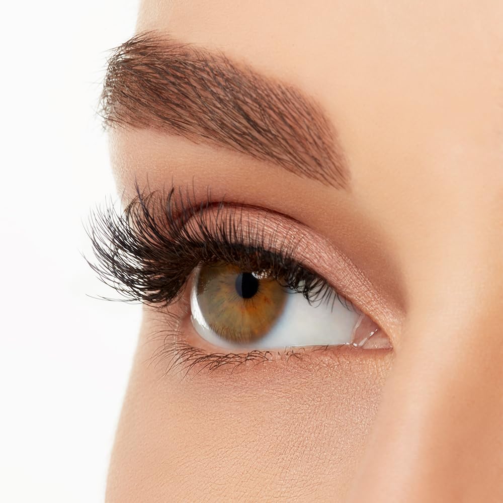Ardell Naked Lashes 424 displayed with makeup accessories