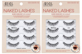 Ardell Naked Lashes 424 front view with packaging