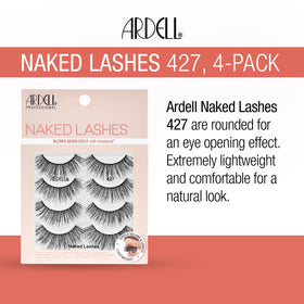 Ardell Naked Lashes 427 side view of lashes