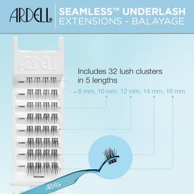 Ardell Underlash Lashes displayed with sun-kissed highlights