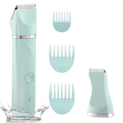 AREYZIN Bikini Trimmer front view in green