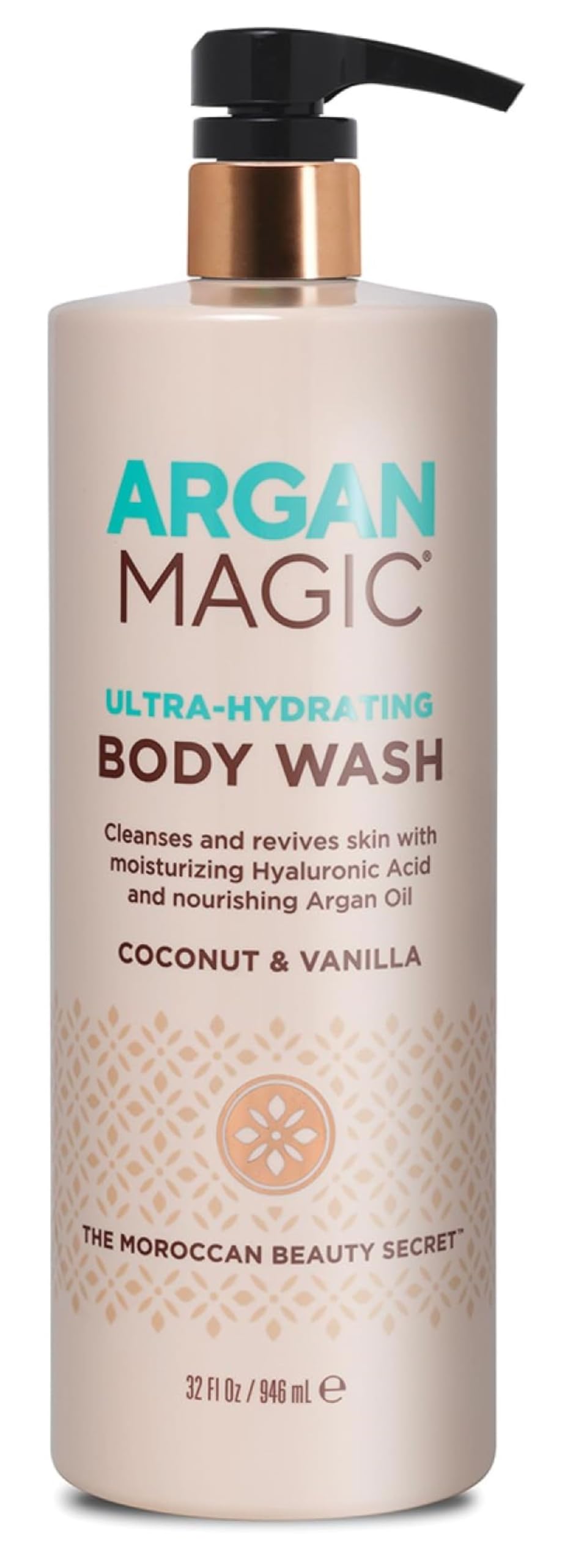 Argan Magic Ultra-Hydrating Body Wash 32 oz front view