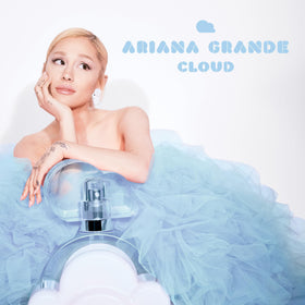 Ariana Grande Cloud Eau de Parfum bottle with lavender and pear notes